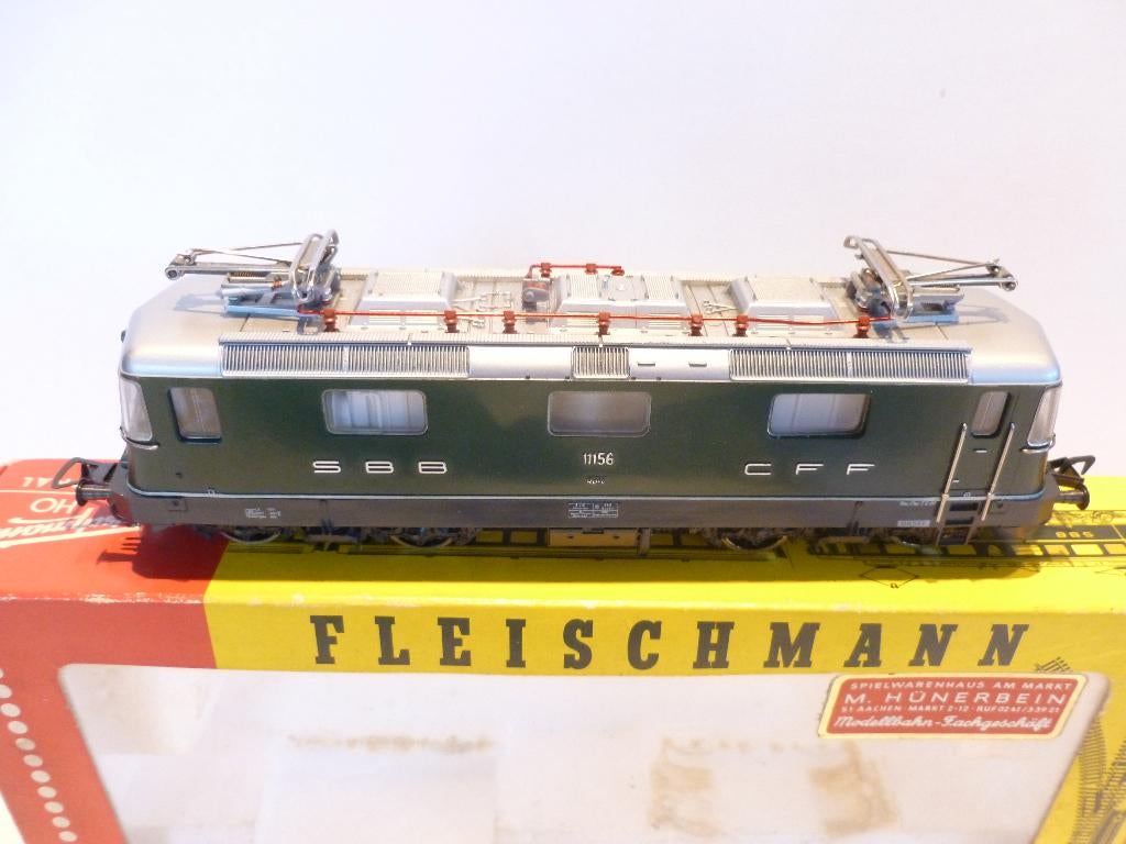 TRAINS HO, Fleischmann, Ophalen of Verzenden, Zo goed als nieuw, Gelijkstroom