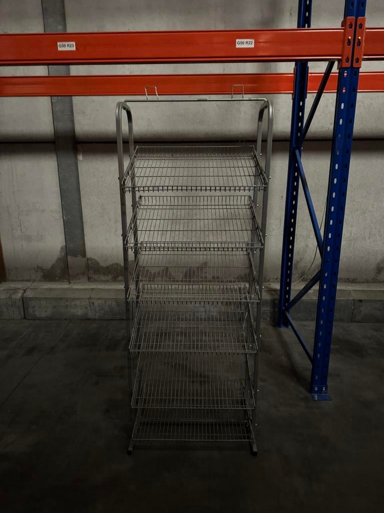 Rek voor matten, Enlèvement