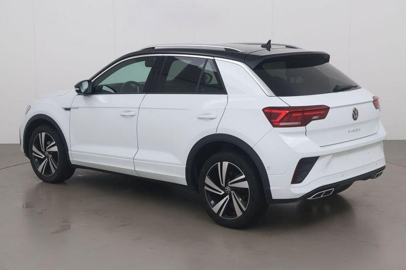 Volkswagen T-Roc 1.0 TSI R-Line 115, Auto's, Volkswagen, Gebruikt, Overige bekleding, Wit, Bedrijf
