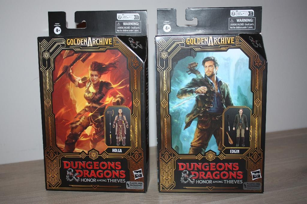 2x figuur Dungeons & Dragons Golden Archive , nieuw Hasbro, Collections, Cinéma & Télévision, Neuf, Enlèvement ou Envoi
