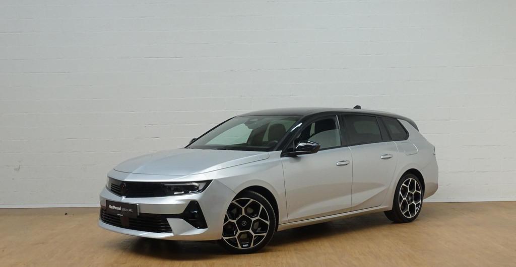 Opel Astra Sports tourer 1.6 Turbo Hybrid Ultimate, Autos, Argent ou Gris, Electronic Stability Program (ESP), Entreprise, 179 ch