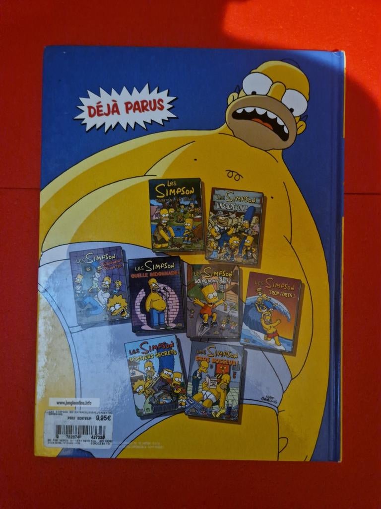 Bd les Simpson 9,EO, Livres, Enlèvement ou Envoi