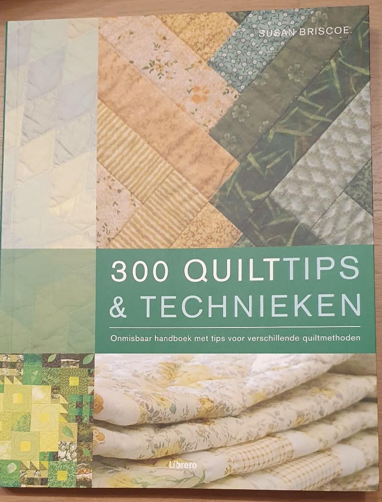 Boek 300 quilttips & technieken – als nieuw, Verzenden, Zo goed als nieuw, Borduren en Naaien