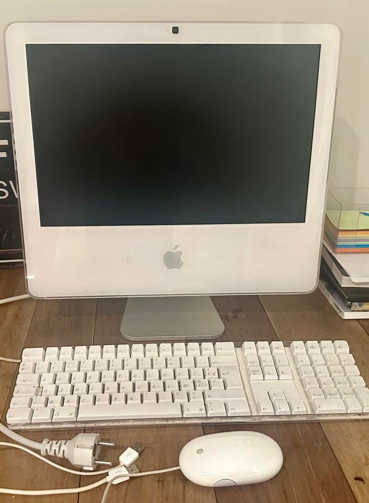 Apple IMac G4, wit, flat panel LCD, Computers en Software, Apple Desktops, Ophalen, IMac