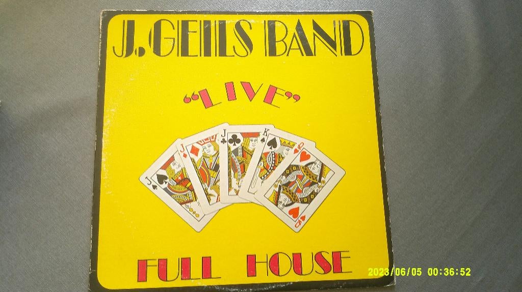J.Geils Band– Full house, Live (LP), Ophalen of Verzenden, Gebruikt