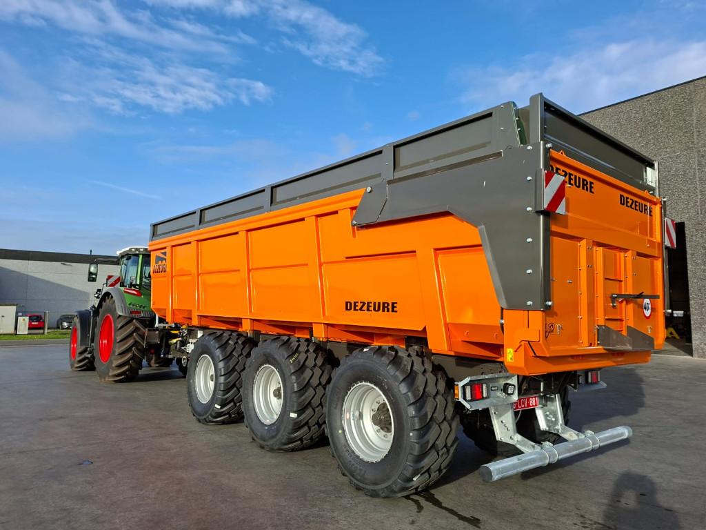 Volume kipper Dezeure, Ophalen