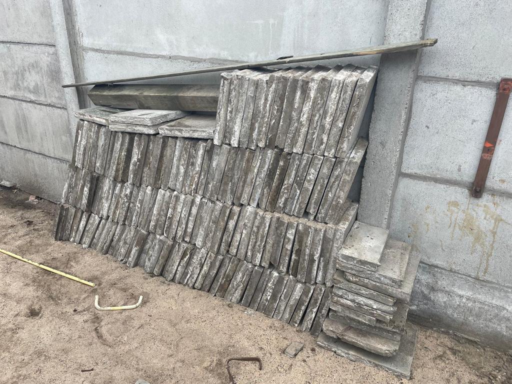 Betontegel 30 x 30 cm, Ophalen, Gebruikt, Beton, Terrastegels