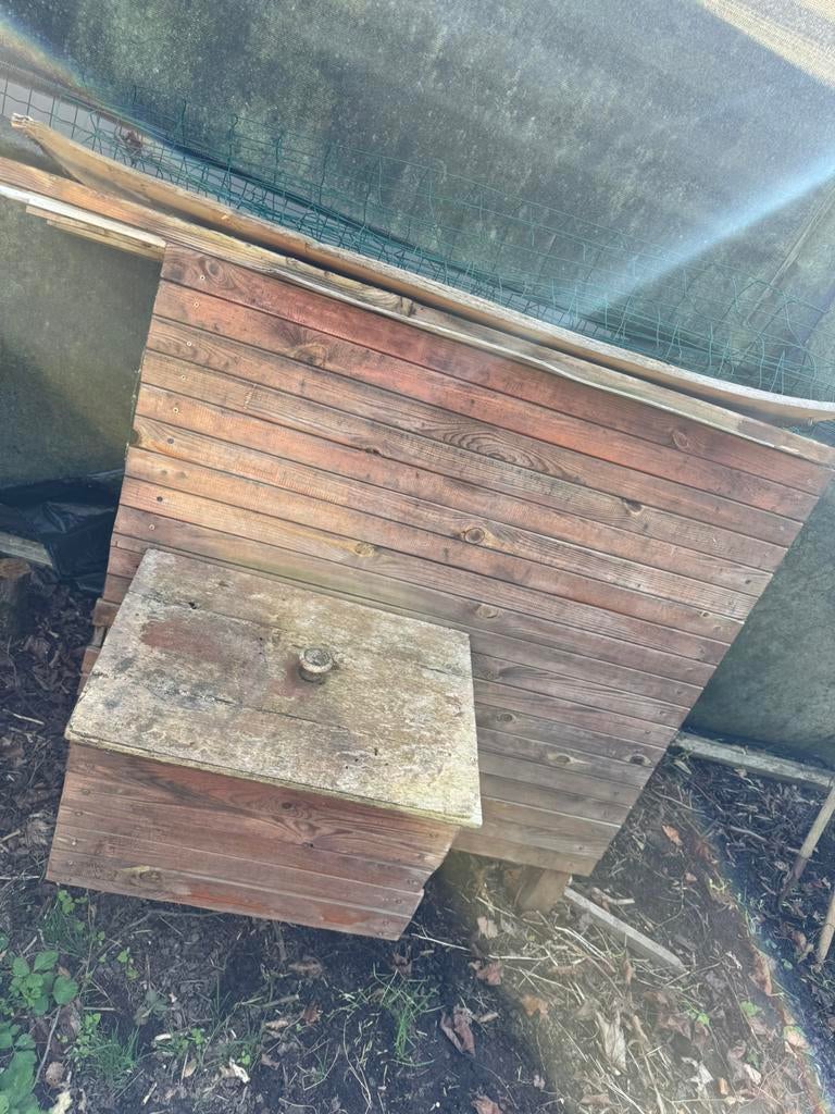 Gratis kippenhok, Ophalen, Gebruikt