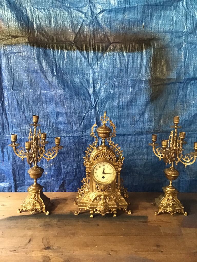 Garniture de cheminée