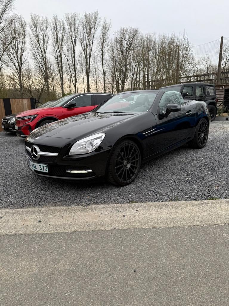 Mercedes-Benz Slk200 reeds blanco gvv!!!!, Autos, Mercedes-Benz, Cuir, Euro 5, Achat, 135 kW