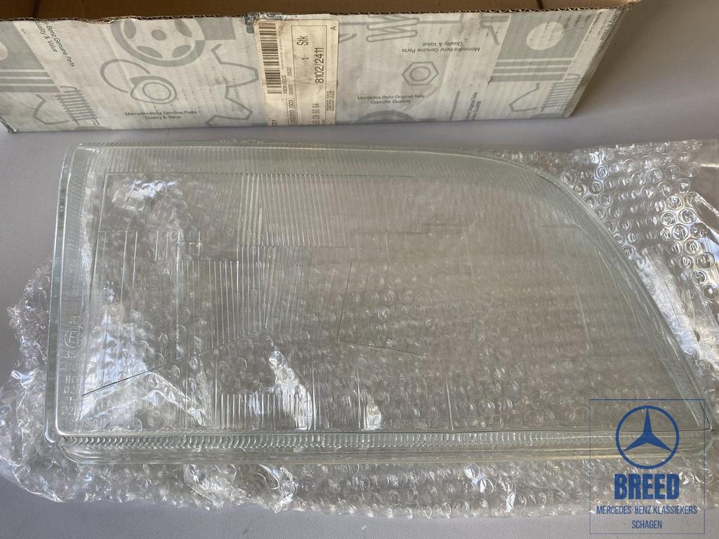 NOS koplampglas links Xenon voor Mercedes-Benz W140 facelift, -, Nieuw, Ophalen of Verzenden, -