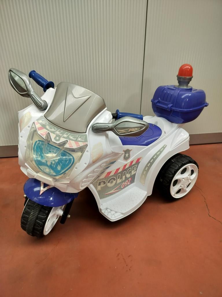 Politie Motor voor kinderen op ac cu, Enlèvement