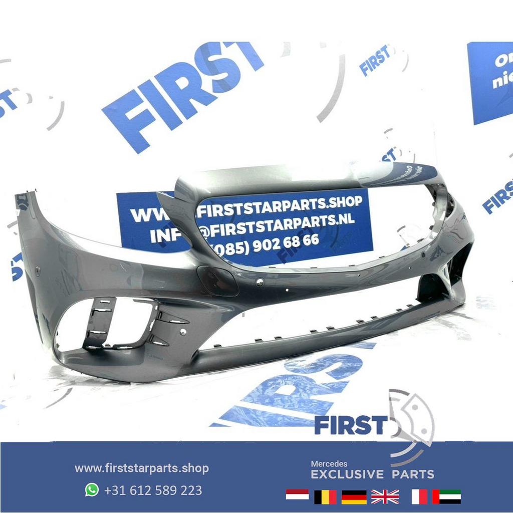 W205 Facelift AMG BUMPER Mercedes C Klasse 2019-2020 VOORBUM, Gebruikt, -, Voor, Ophalen of Verzenden
