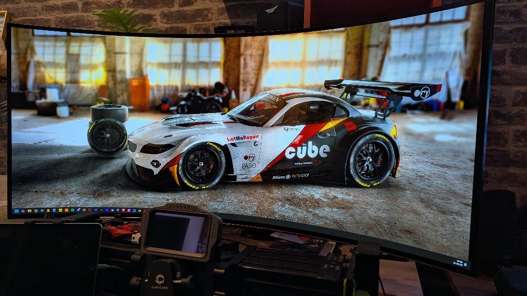 Écran LG Ultragear Oled 45' Incurvé, Ophalen, Gebruikt, Minder dan 1 ms, Overige typen