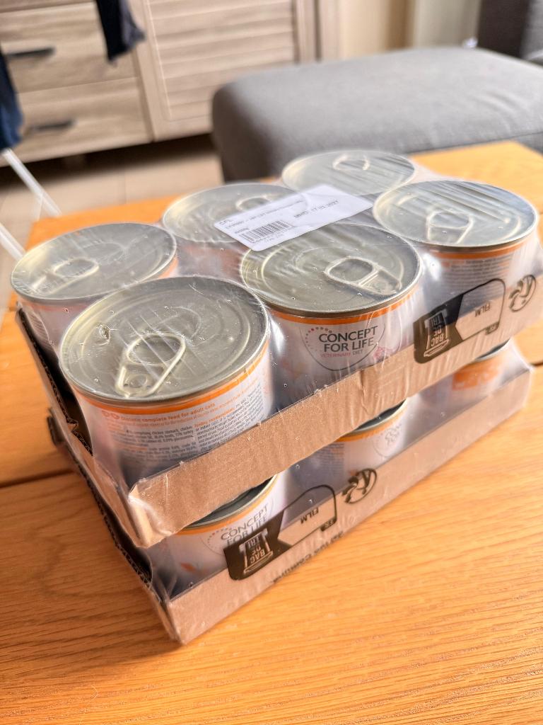 Boite de paté concept for life au poulet et dinde, Animaux & Accessoires, Enlèvement, Chat