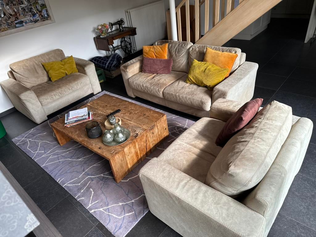 Gratis Lederen Zetels, Huis en Inrichting, Ophalen, Gebruikt