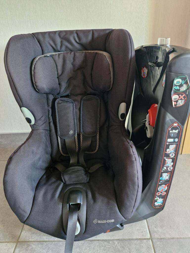 Maxi-Cosi Axiss Black Raven Groep 1, Ceinture de sécurité, Enlèvement ou Envoi, Mode veille, Utilisé