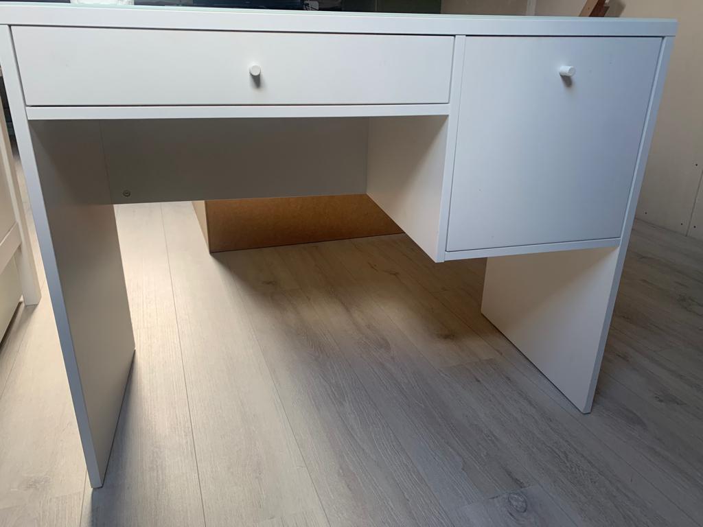 Coiffeuse blanche en bon état, Enlèvement, Comme neuf