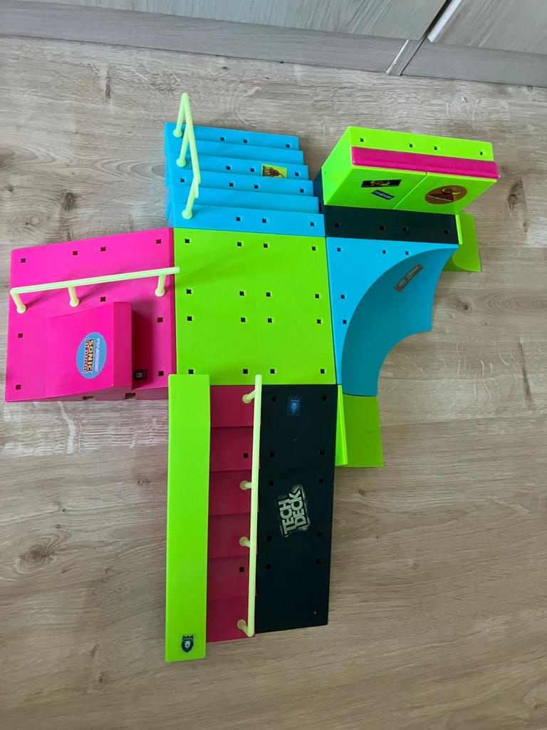 Tech Deck, Kinderen en Baby's, Speelgoed | Racebanen, Racebaan, Zelf te bouwen, Zo goed als nieuw, Handmatig