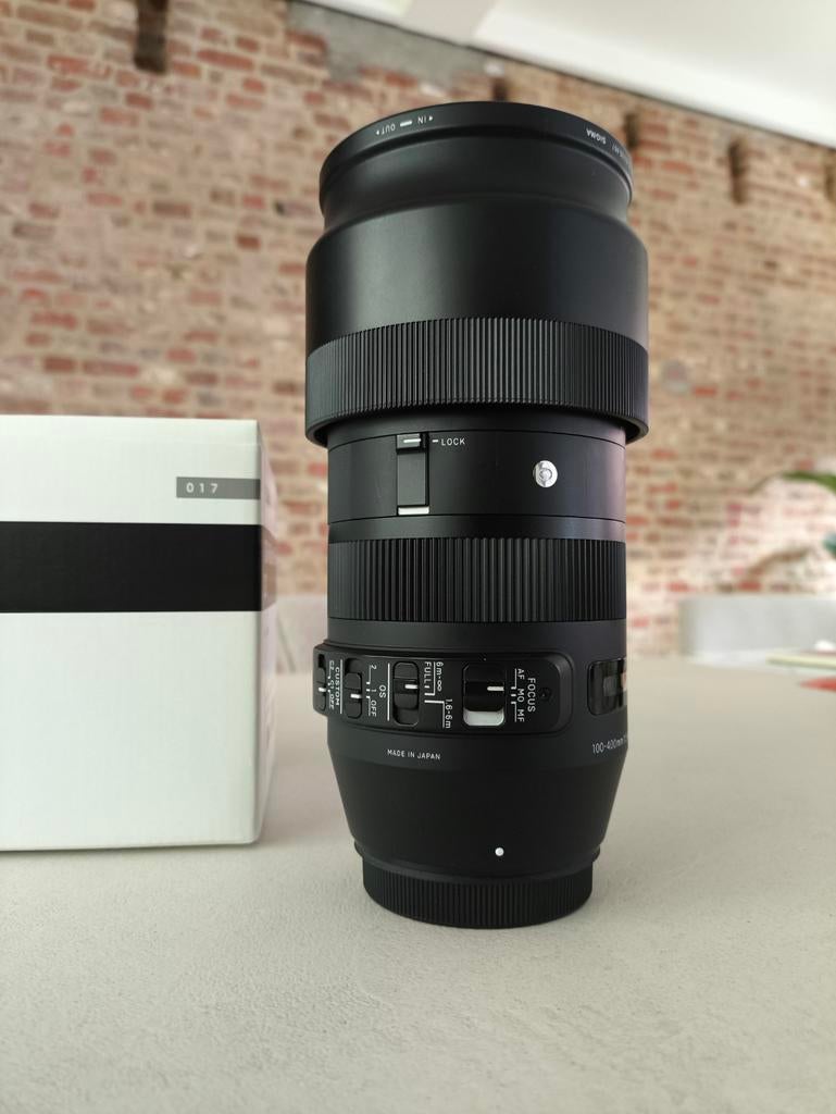 Sigma (Canon) 100-400mm f5.6-6.3 OS HSM, Audio, Tv en Foto, Foto | Lenzen en Objectieven, Ophalen of Verzenden, Zo goed als nieuw