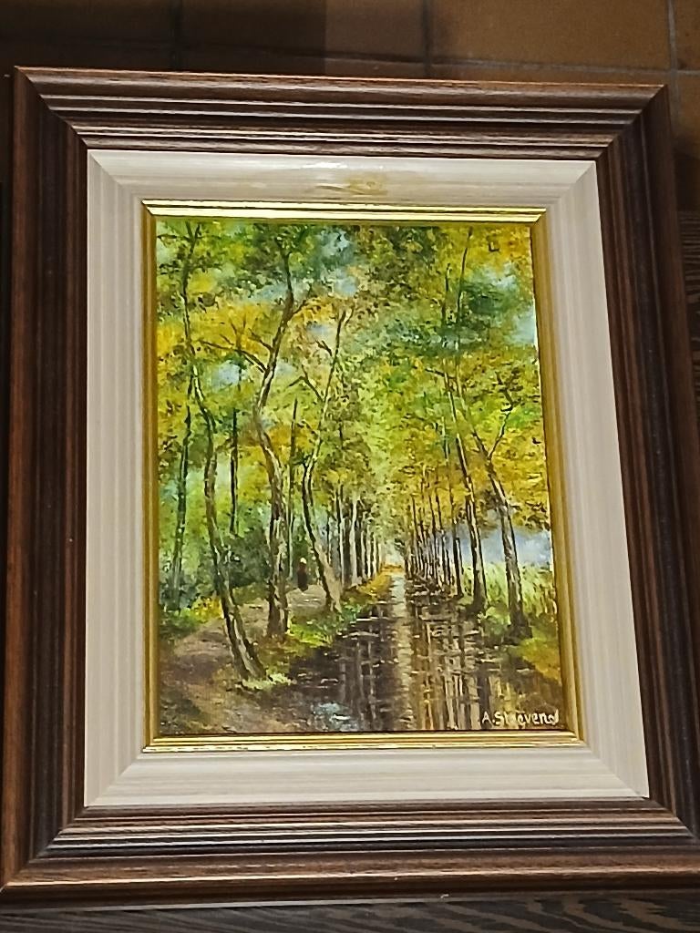 Schilderij dreef, Ophalen, Schilderij