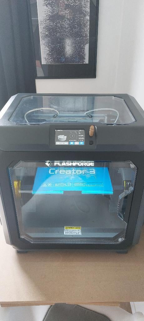 3D-printer Flashforge Creator3, Computers en Software, 3D Printers, Ophalen, Zo goed als nieuw, Flashforge/Bresser