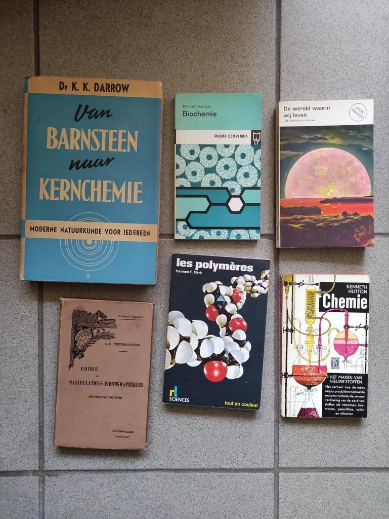 6x chemie, Ophalen of Verzenden