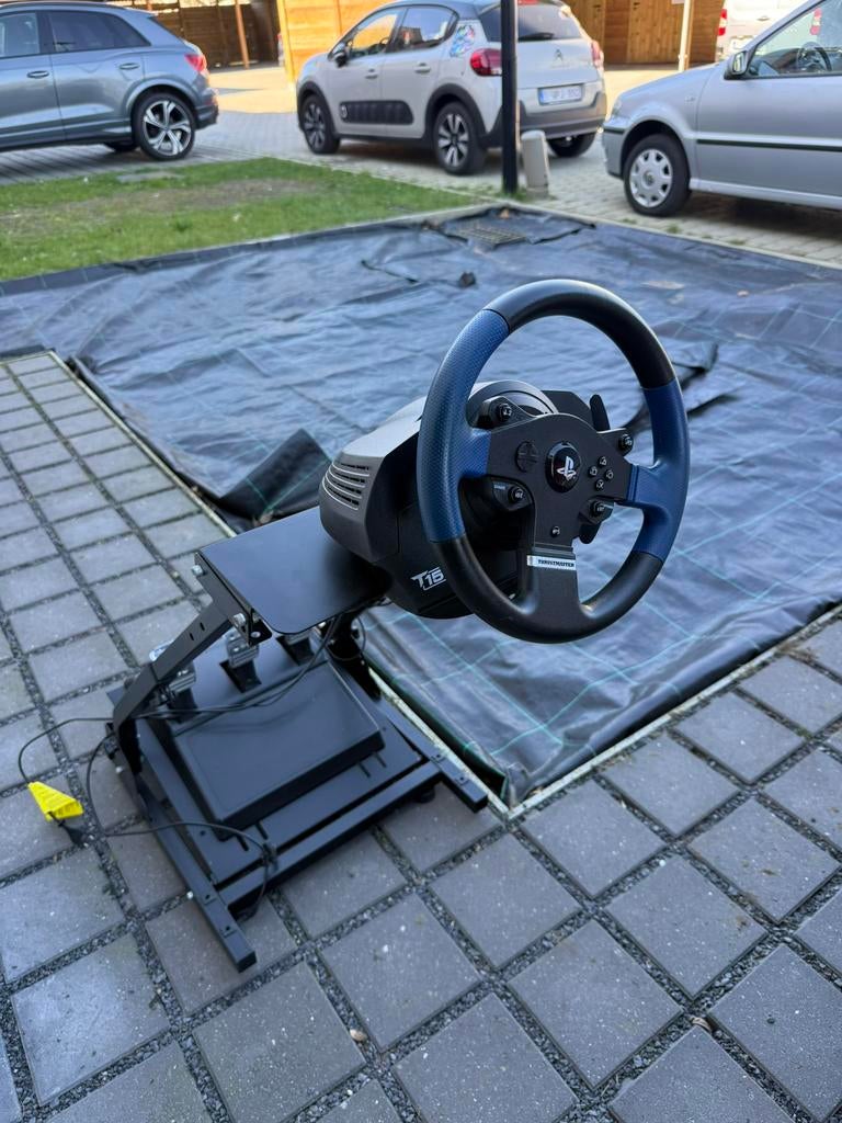 Trustmaster T150 pro + standaard, Informatique & Logiciels, Joysticks, Enlèvement, Utilisé