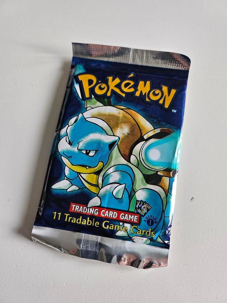 Pokémon 1e editie Sealed Booster, Ophalen of Verzenden, Booster