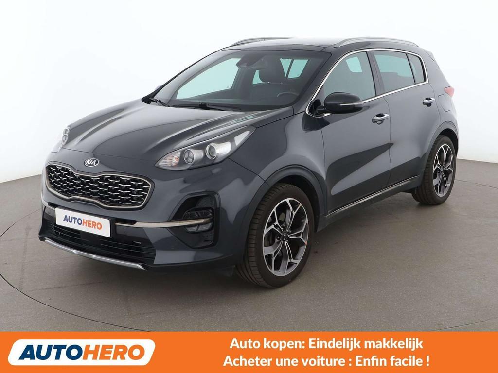 Kia Sportage 1.6 CRDi GT Line 2WD (bj 2019, automaat), Auto's, Gebruikt, 136 pk, Leder, 5 deurs