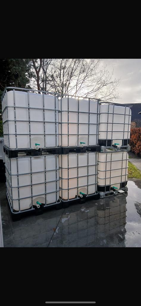 IBC vaten, 150 litres ou plus, Enlèvement, Comme neuf, Synthétique