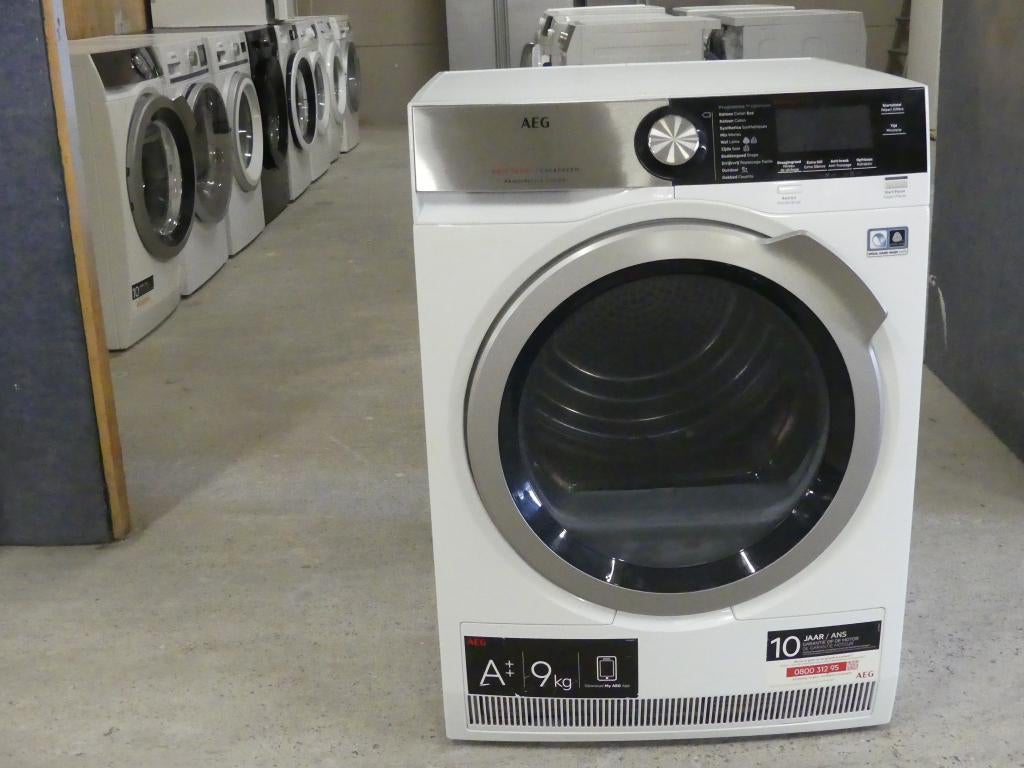 Droogkast Condens AEG 9 Kg A++ met Warmtepomp serie 8000, Elektronische apparatuur, Droogkasten, Ophalen, 8 tot 10 kg, Zo goed als nieuw