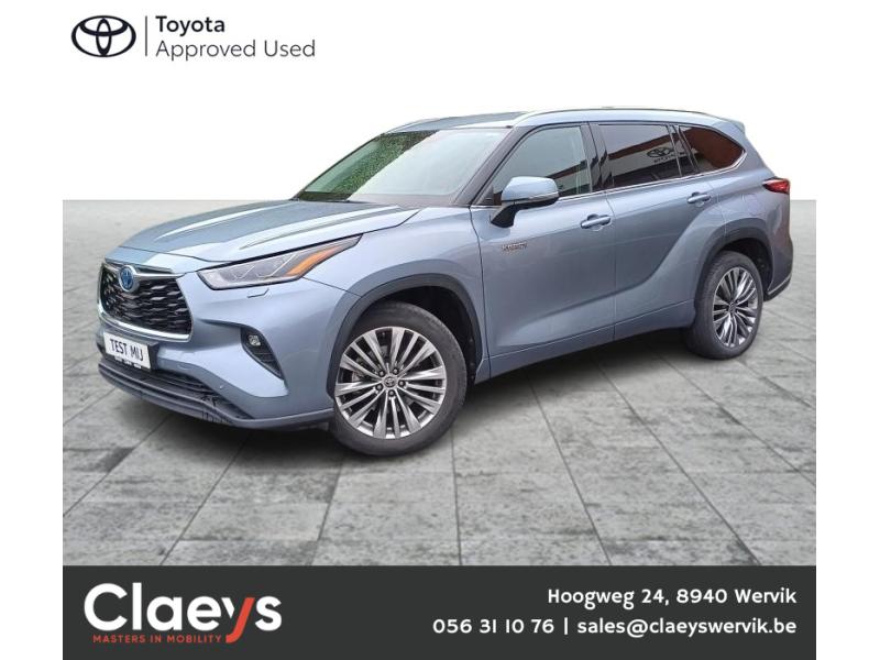 Toyota Highlander Dynamic Plus Highlander 4x4 7 pl Dynamic p, Autos, Toyota, Argent ou Gris, 2487 cm³, Euro 6, Entreprise