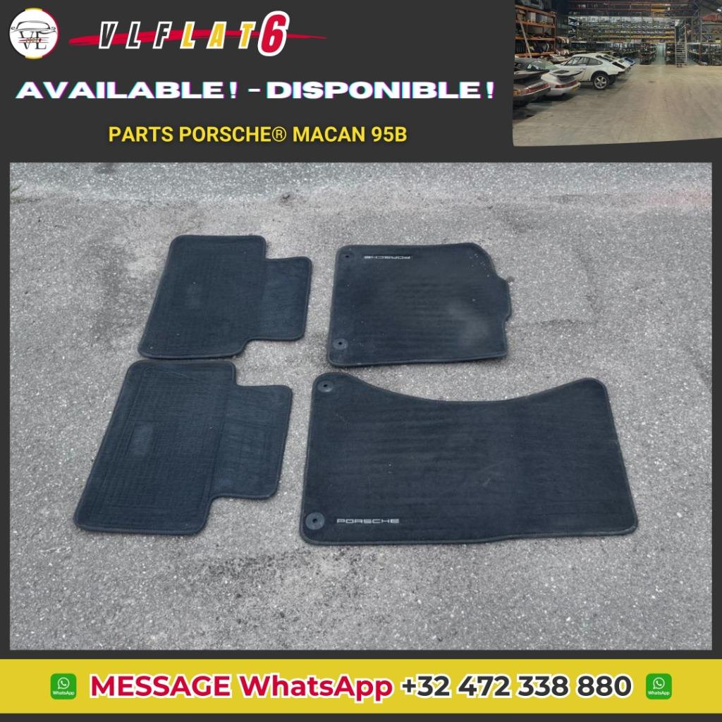 Tapis velours Porsche Macan 95B, Enlèvement ou Envoi, Utilisé