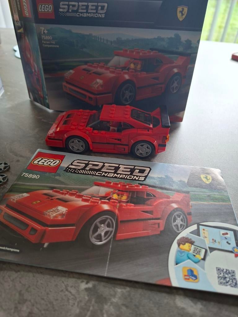 Lego 75890 Ferrari F40, Ophalen of Verzenden, Lego