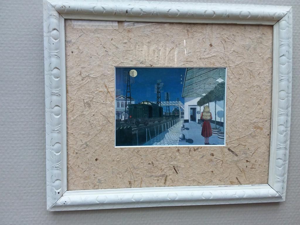 Reproductions de tableaux Delvaux, Maison & Meubles, Enlèvement, Comme neuf, Bois