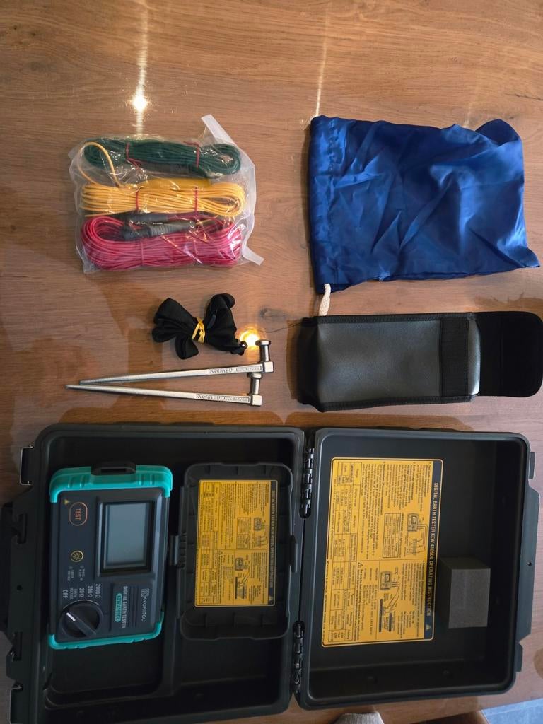 Digitale aarding tester KEW4105DL, Doe-het-zelf en Bouw, Ophalen, Nieuw, Overige typen