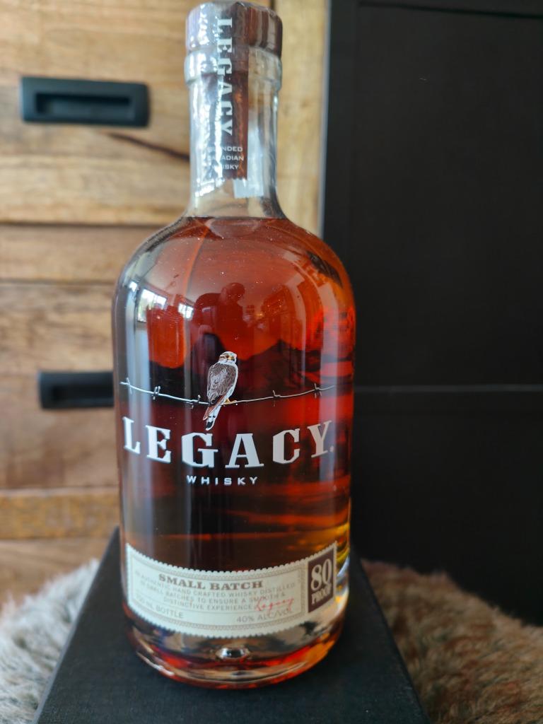 Whisky Legacy, petit lot, 80 % (40 %), Canada Sazerac, Collections, Vins, Neuf, Autres types, Autres régions, Enlèvement ou Envoi