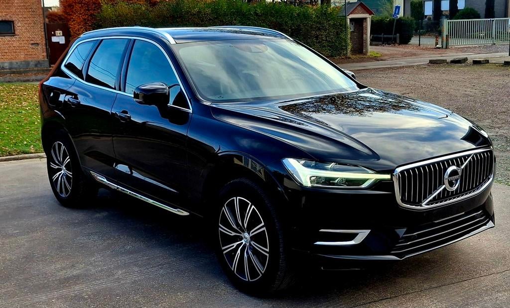 VOLVO XC60 D4 Geartronic Inscription, Auto's, Automaat, Zwart, Leder, Bedrijf