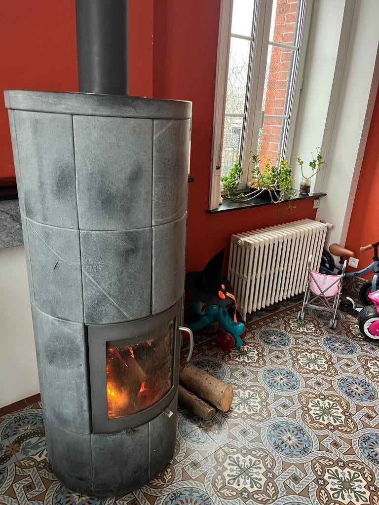 Poêle à bois, Enlèvement, Comme neuf