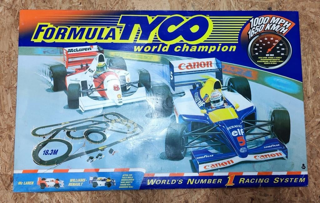 Formula Tyco " world champion " racebaan, Ophalen of Verzenden, Gebruikt, Formule 1