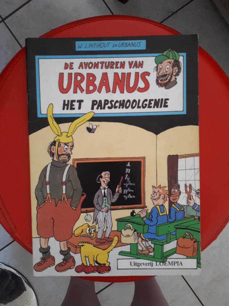 Urbanus - Le père génie de l'école n 3 ( 1ère édition ), Enlèvement ou Envoi, Une BD, Utilisé, Urbanus; Willy Linthout