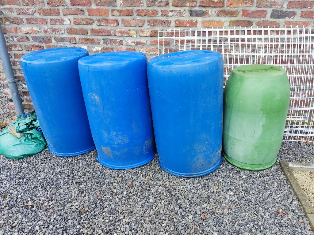 tonneau, Jardin & Terrasse, Enlèvement, Utilisé