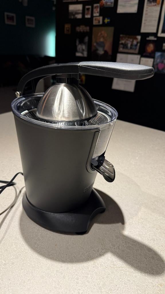 Fruitpers Princess Black Steel Juicer, Electroménager, Extracteurs de jus, Comme neuf, Presse-agrume, Enlèvement
