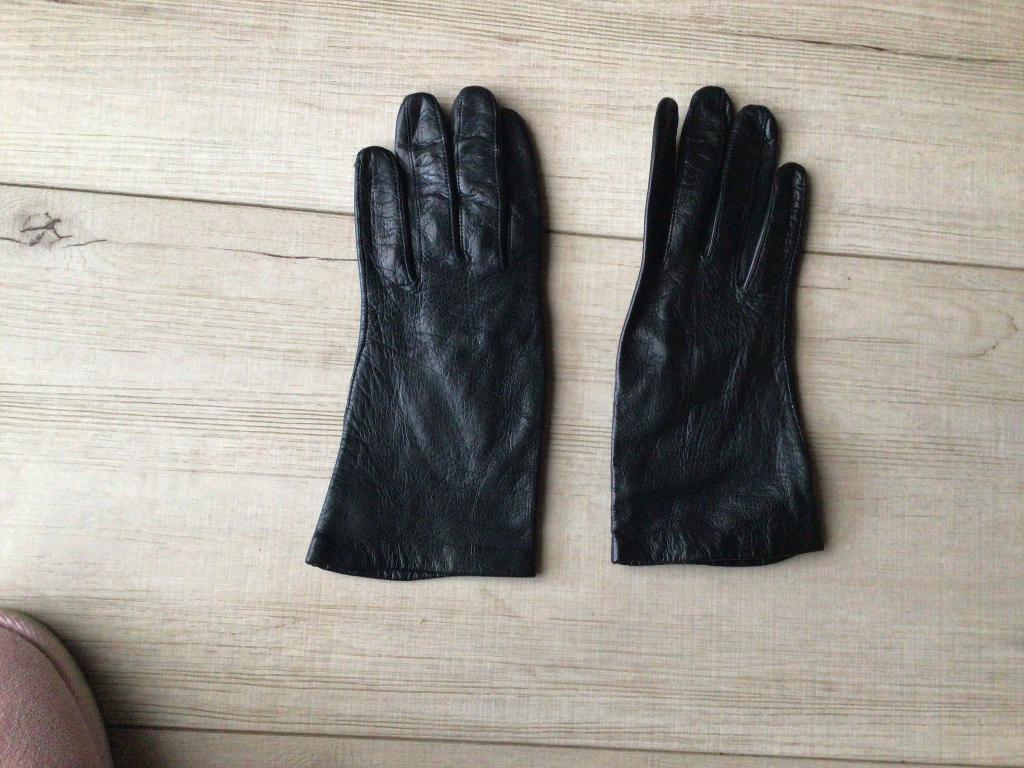 Fijn lederen handschoenen small, Antiek en Kunst, Ophalen of Verzenden, Dames