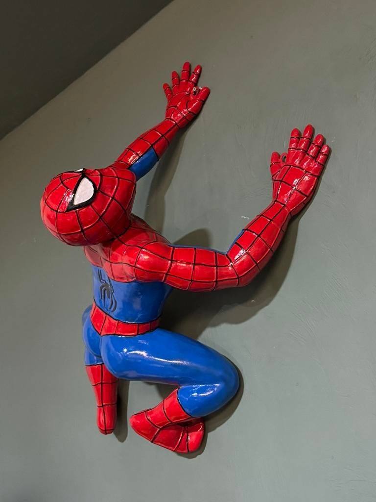 Groot Spiderman beeld, Verzamelen, Ophalen, Zo goed als nieuw, Fantasy