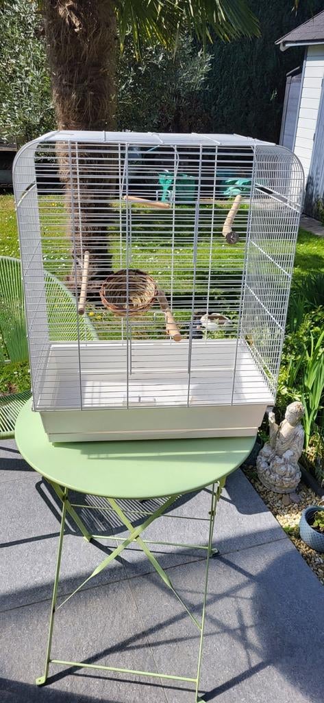 Cage canaris hauteur 65 cm, Enlèvement, Comme neuf, Métal, Cage à oiseaux