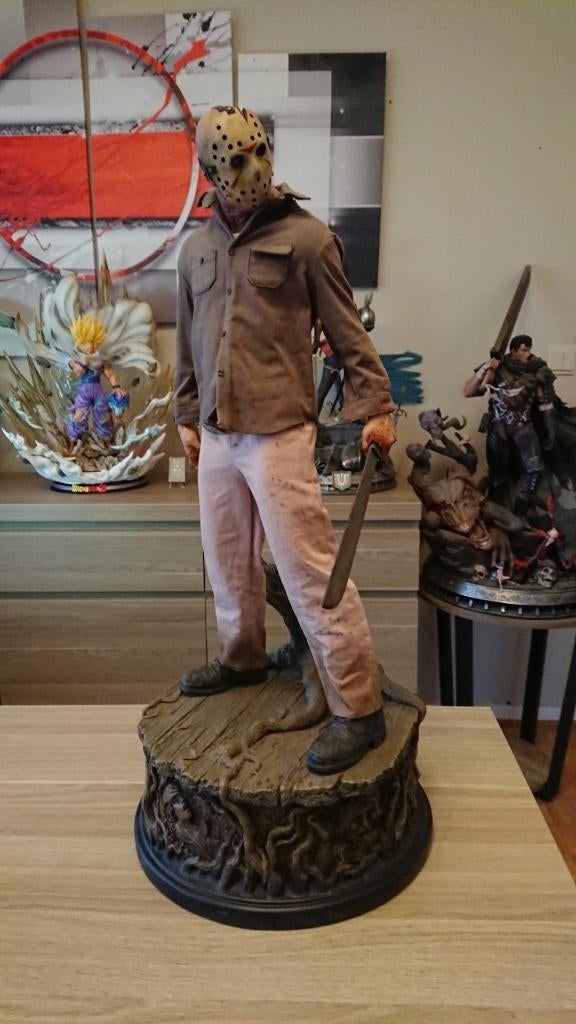 Jason Voorhees Premium Format - Friday the 13th, Verzamelen, Beelden en Beeldjes, Zo goed als nieuw, Ophalen