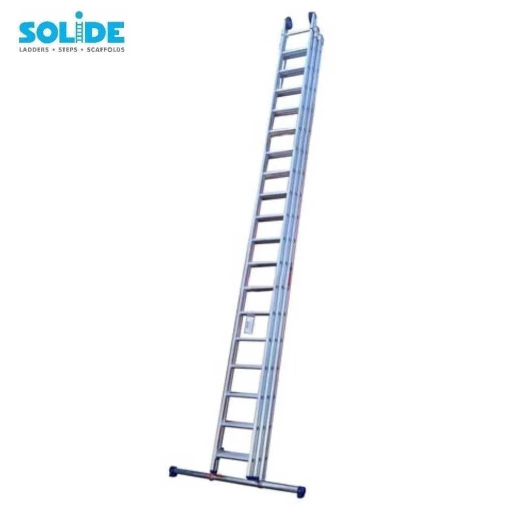 Échelle SOLIDE 3x16 - 9,7 m + barre stabilisation  NOUVEAU !, Bricolage & Construction, Échelles & Escaliers, Neuf, Pliable ou rétractable/escamotable