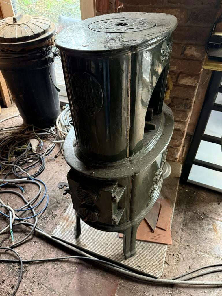 Houtkachel uit Scandinavie, Ophalen, Gebruikt, Houtkachel, Vrijstaand